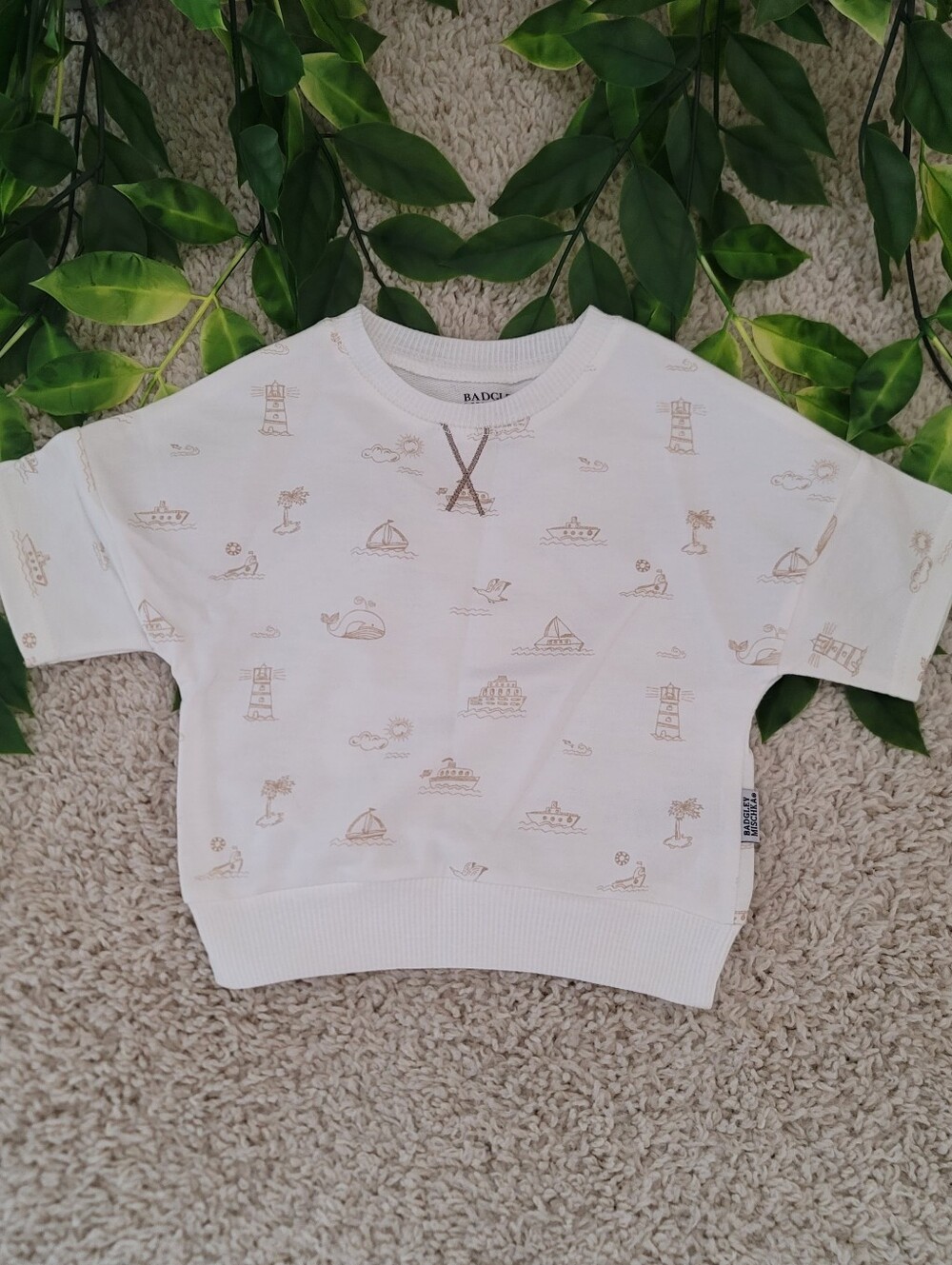 Baby Boy Beach Day Shirt (9-12 Months)
